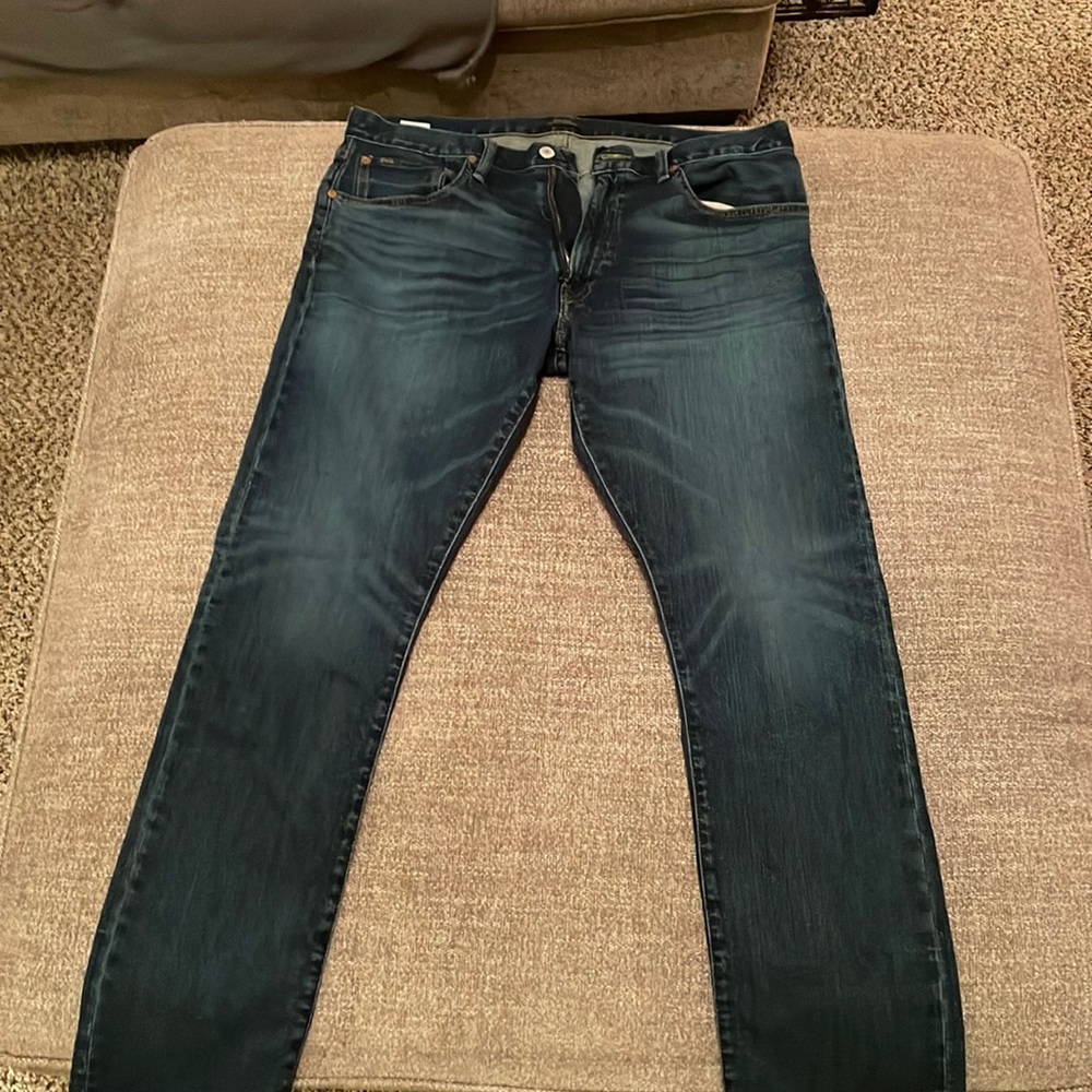 Ralph Lauren polo varick slim straight jeans.